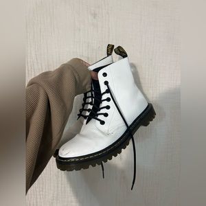 White doc martens